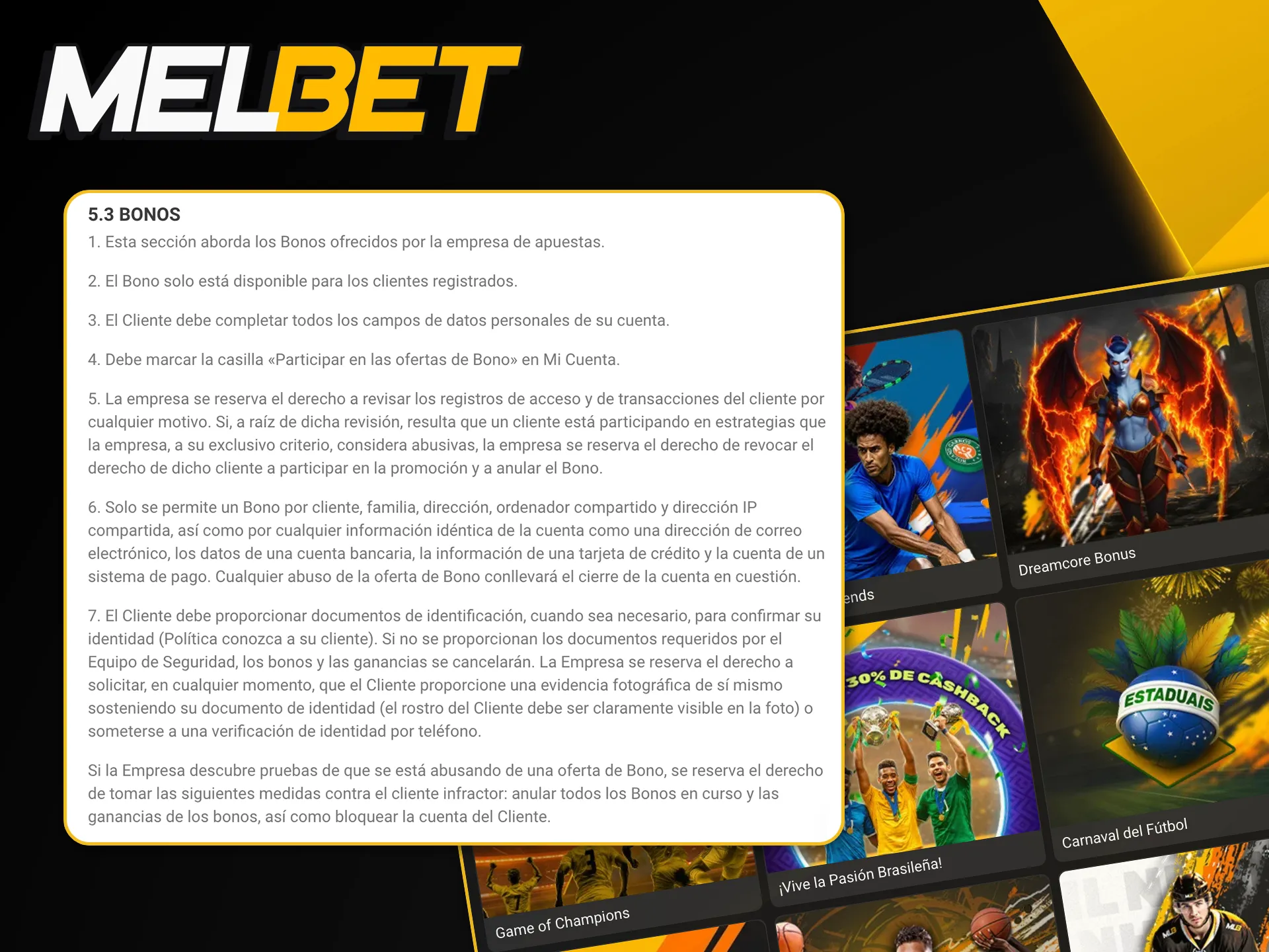 Leé los términos de rollover y plazos para liberar tus bonificaciones en Melbet.