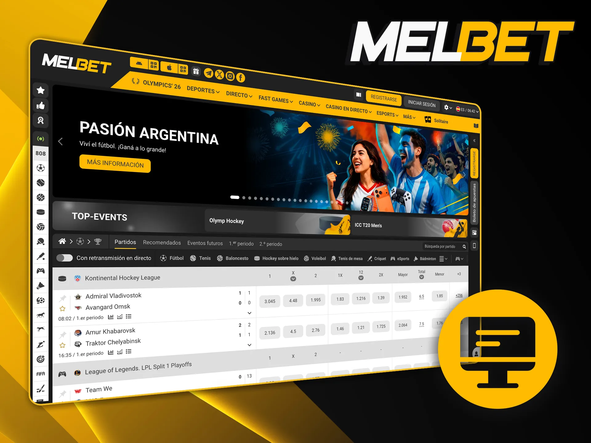Cómo disfrutar de la experiencia completa de Melbet desde la comodidad de tu computadora de escritorio o laptop.